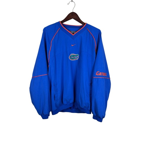 Vintage Nike Center Swoosh Pullover UF Florida Gators Jacket Size Large - Picture 1 of 11